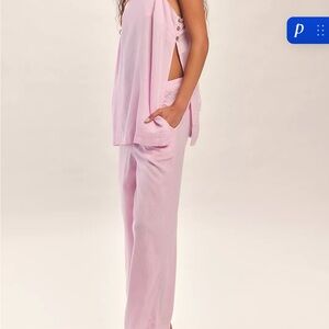 Free People sightseer linen set